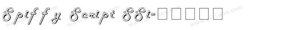 Spiffy Script SSi字体转换